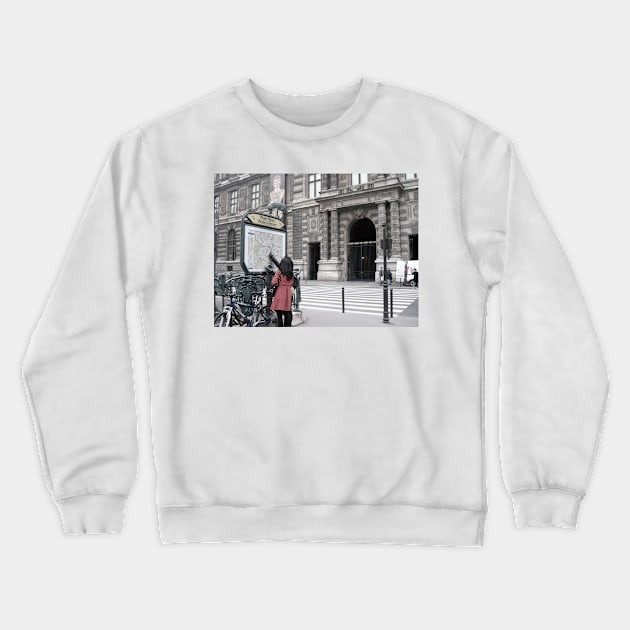 Paris Palais Royal Metro Crewneck Sweatshirt by BlackBeret